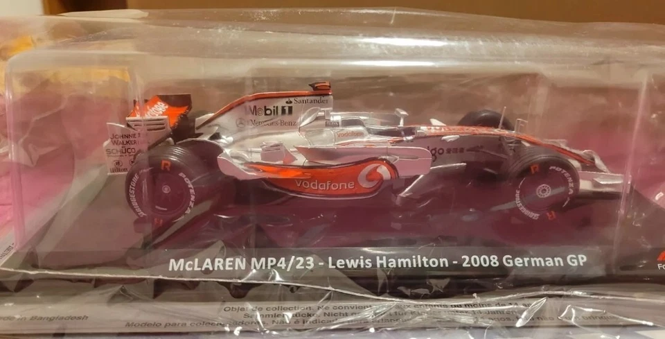 1:24 McLaren MP 4/23 - Lewis Hamilton 2008 World Champion F1 - CENTAURIA NUOVO - Immagine 2 di 4