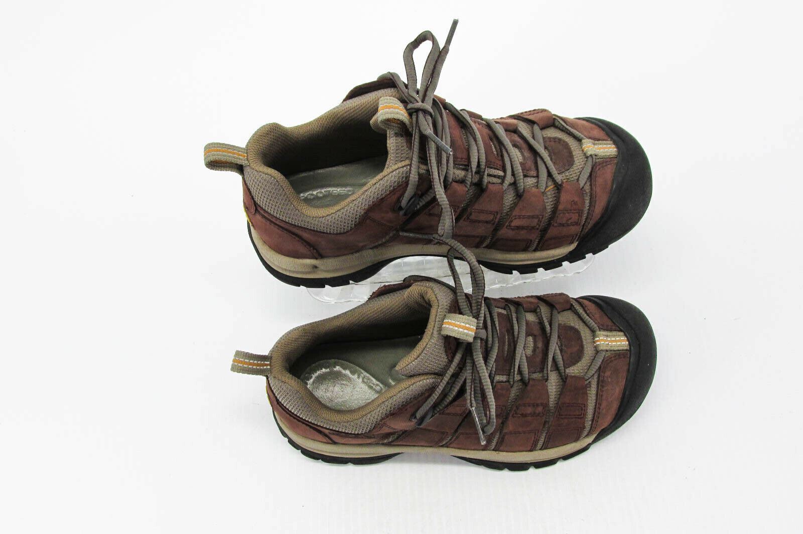 Scarpa donna Keen Flint taglia 7M escursionismo atletica Oxford sneaker usata xq