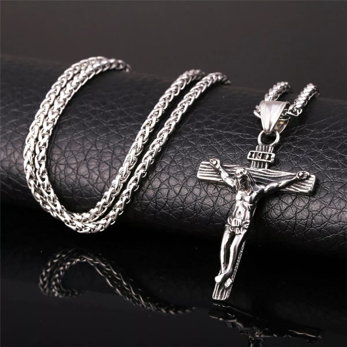 Jesus christ cross sale necklace