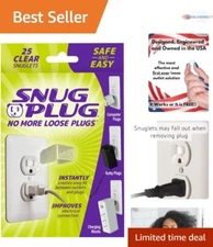 Loose Outlet Fix Clear 25 Pack Lightweight Travel Solutions 110 Volt