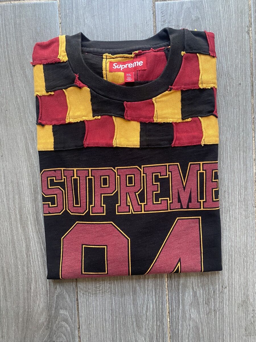 Supreme Patchwork Yoke Football Top XXL | eBay Supreme Patchwork Yoke Football Top XXL | eBay