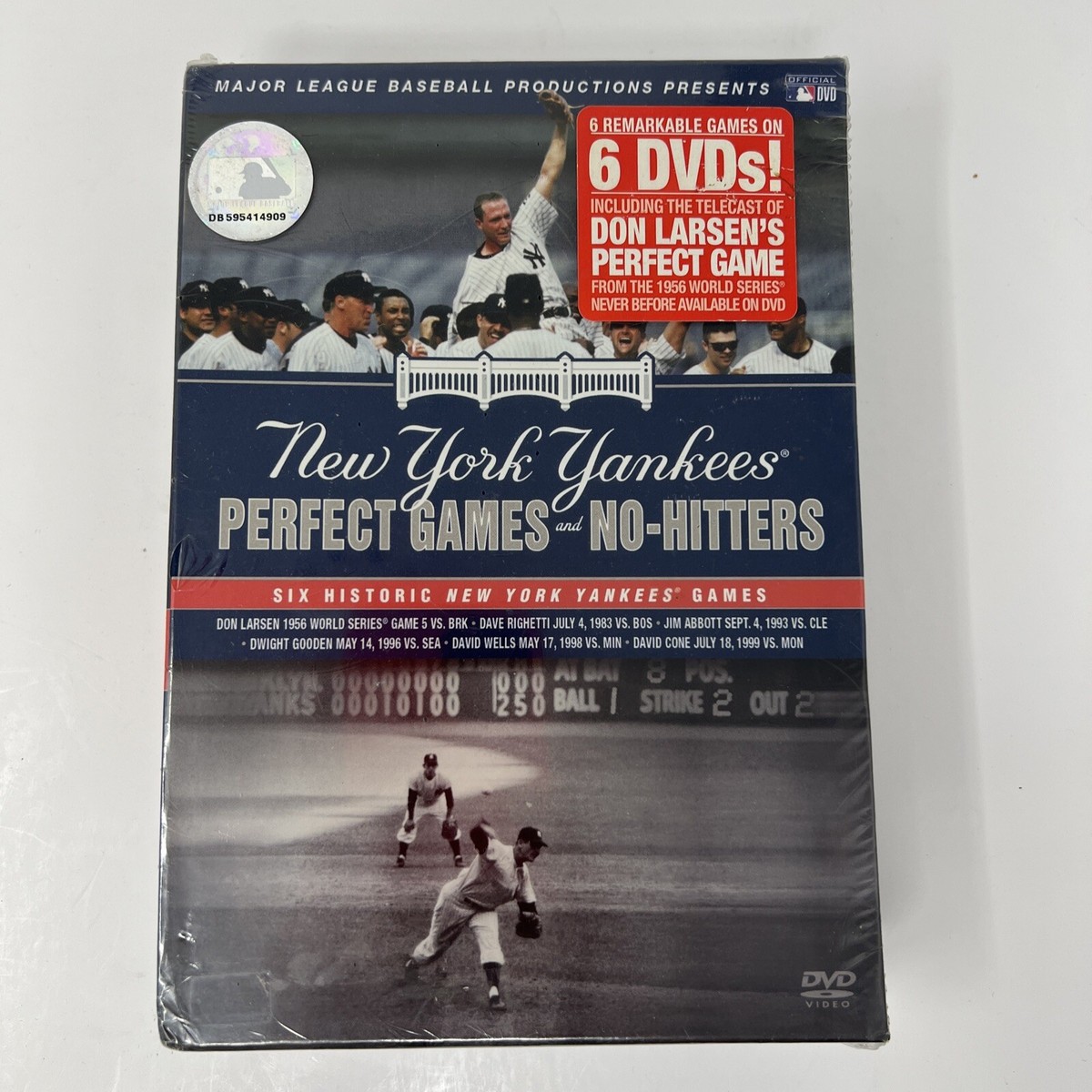 DVD6枚 NEW YORK YANKEES PERFECT GAMES MLB Amazon.com: New York Yankees Perfect Games and No-Hitters : Don