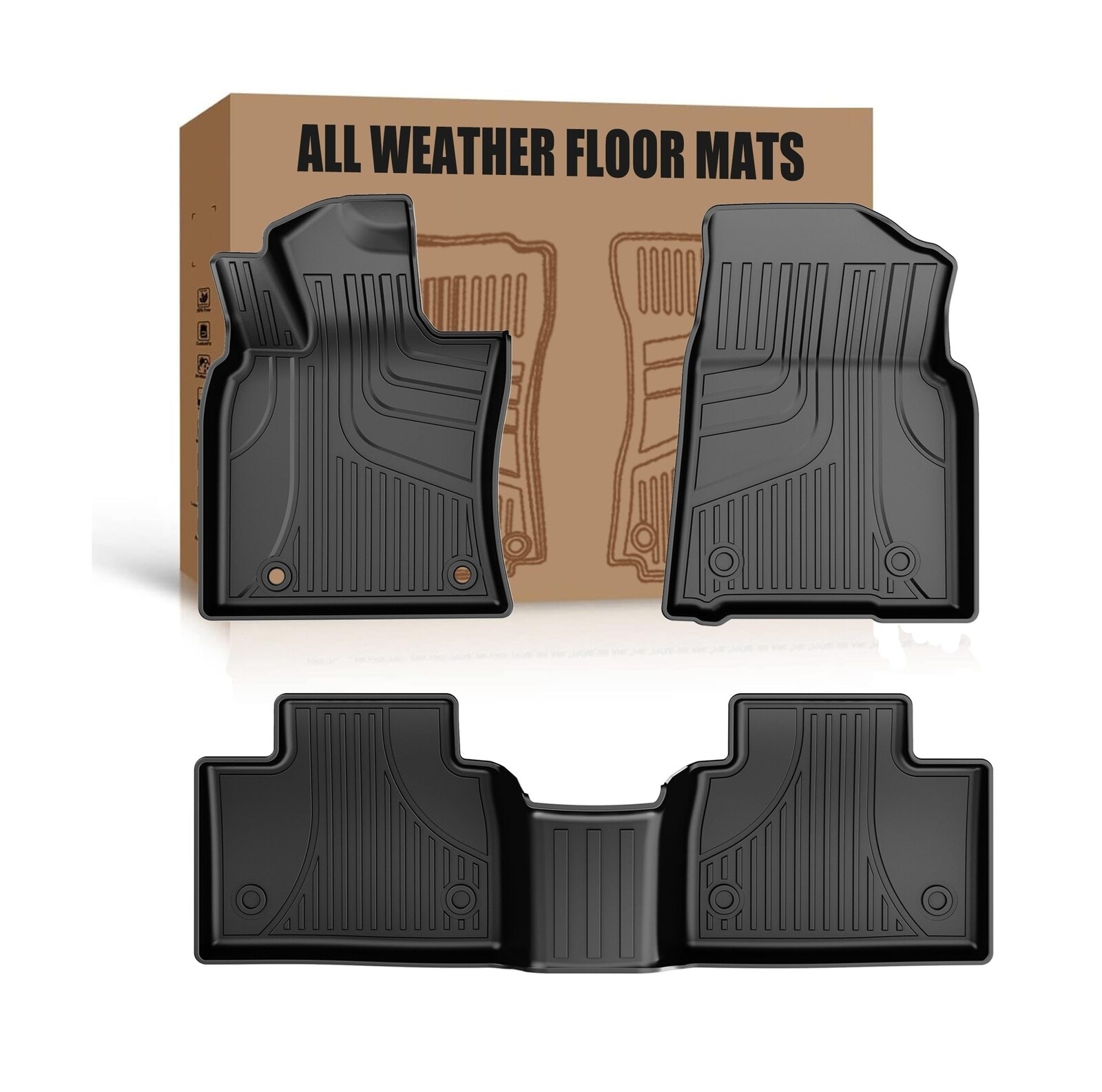 Original Camry FWD 2018-2024 Floor Mats for Toyota Camry (Not Fit Hybrid or A...