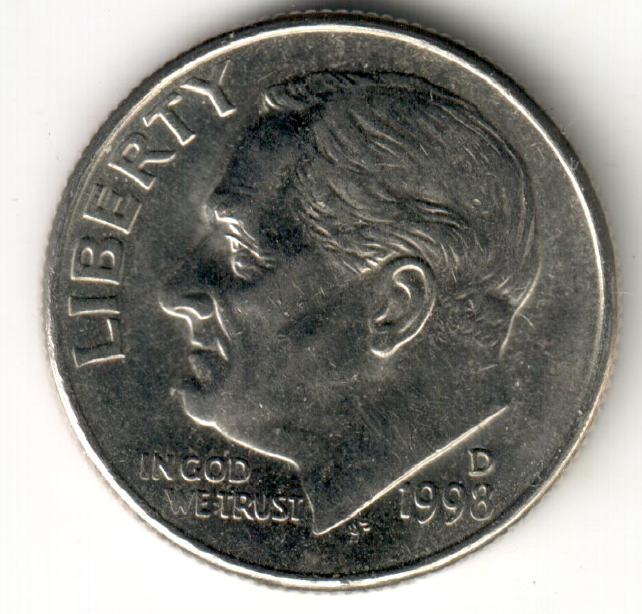 USA - 1998D - Roosevelt Dime - #2320 | eBay