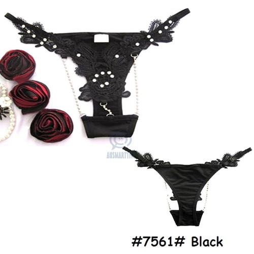 Sz 10 12 14 G String Stretch Lingerie Women Panties Thong Sexy Underwear Undies - Picture 11 of 11
