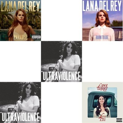 Lana Del Rey - Born To Die & Paradise & Ultraviolence & [New CD Bundle]
