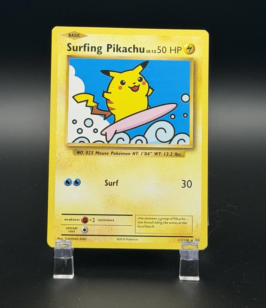 how much is a surfing pikachu pokemon card worth Surfing Pikachu V Pokemon TCG Celebrations 25th Anniversary Full Art Holo 08/025