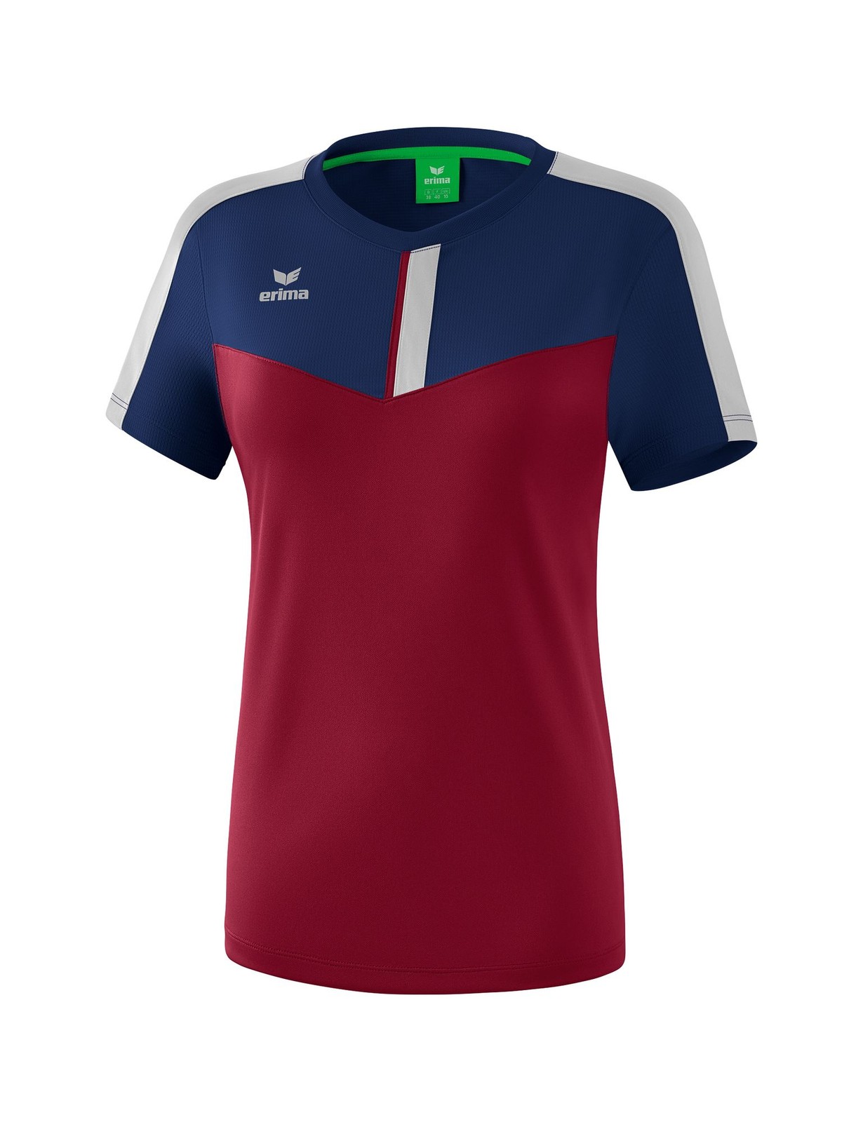 Функциональная футболка Erima Squad - новая темно-синяябордосеребристо-серая Размер 38 5990₽