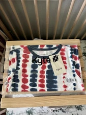 *New In Bag* Kyte Baby 6T Toddler Basic Tee In Liberty Rip Tide