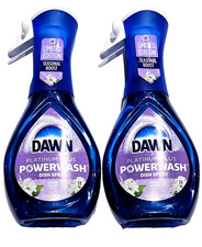 2 Pack Dawn Dish Spray Platinum Plus Powerwash Crisp Lilac 16oz