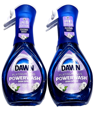 #ad #ad 2 Pack Dawn Dish Spray Platinum Plus Powerwash Crisp Lilac 16oz $29.99