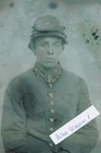 Civil War Photo    , Confederate Soldier