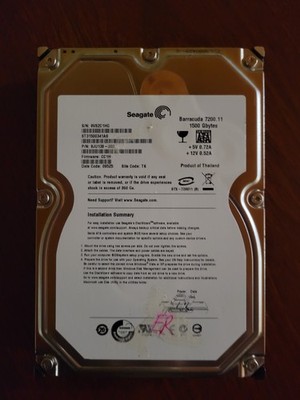 Seagate Barracuda 1500 Gbyte 3.5 Inch SATA Desktop Drive