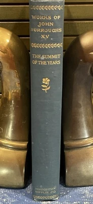 Antique The Works of John Burroughs Vol. XV Riverby/First Ed. Illustrated 1913 - Image 1 of 4