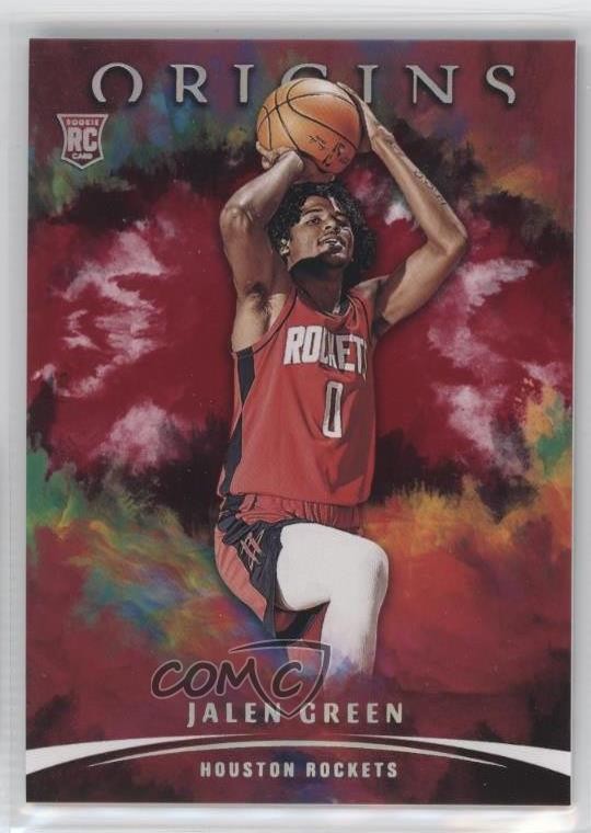 2021-22 Panini Origins Red Jalen Green #52 Rookie RC 7s9