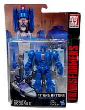 Transformers Titans Return     Scourge & Fracas Figure     Deluxe Class 2015