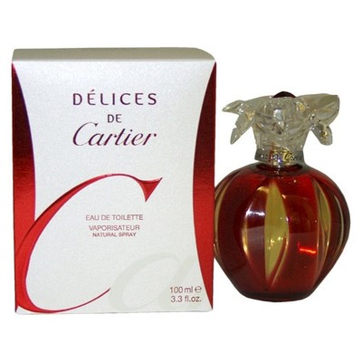 Cartier Delices Damen Parfum Edt Natural Spray 100 ml