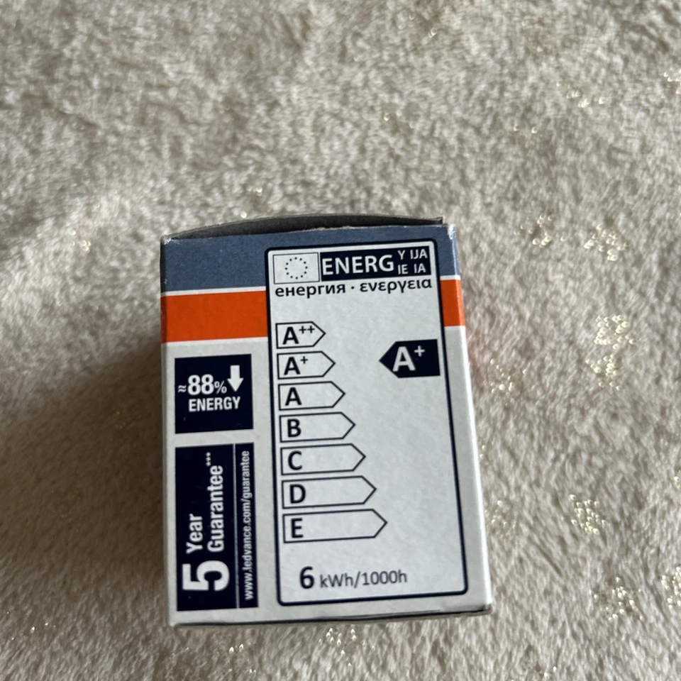 Osram Dimmable LED 5.9W(=50W) GU10 Par16 Reflector Spot Light Bulbs 3000K 36 Deg - Image 2 of 4