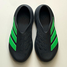 adidas PURECHILL XJ Men  s Low Top Slip-On Athletic Sneaker Black/Green KJ8115