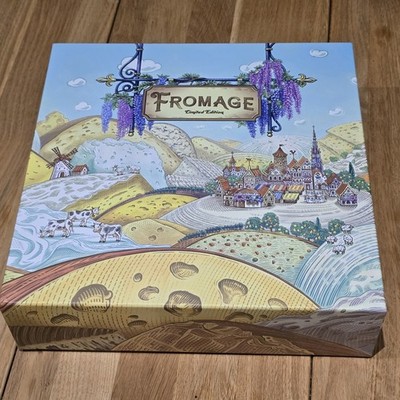 Fromage Deluxe Limited Edition Kickstarter Brettspiel (R2i Spiele, 2025, gebraucht) 