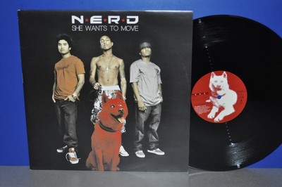 12'' Maxi-Single Nerd N*E*R*D She wants to move plays perfect top Zustand