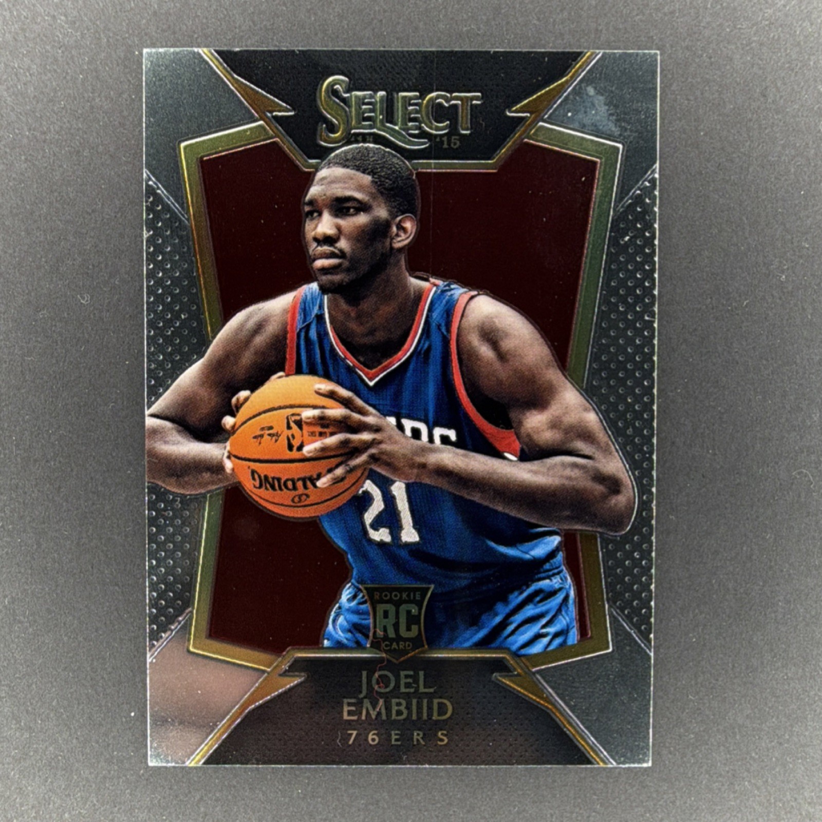 2014-15 Panini Select Joel Embiid Philadelphia 76ers Rookie Concourse #90