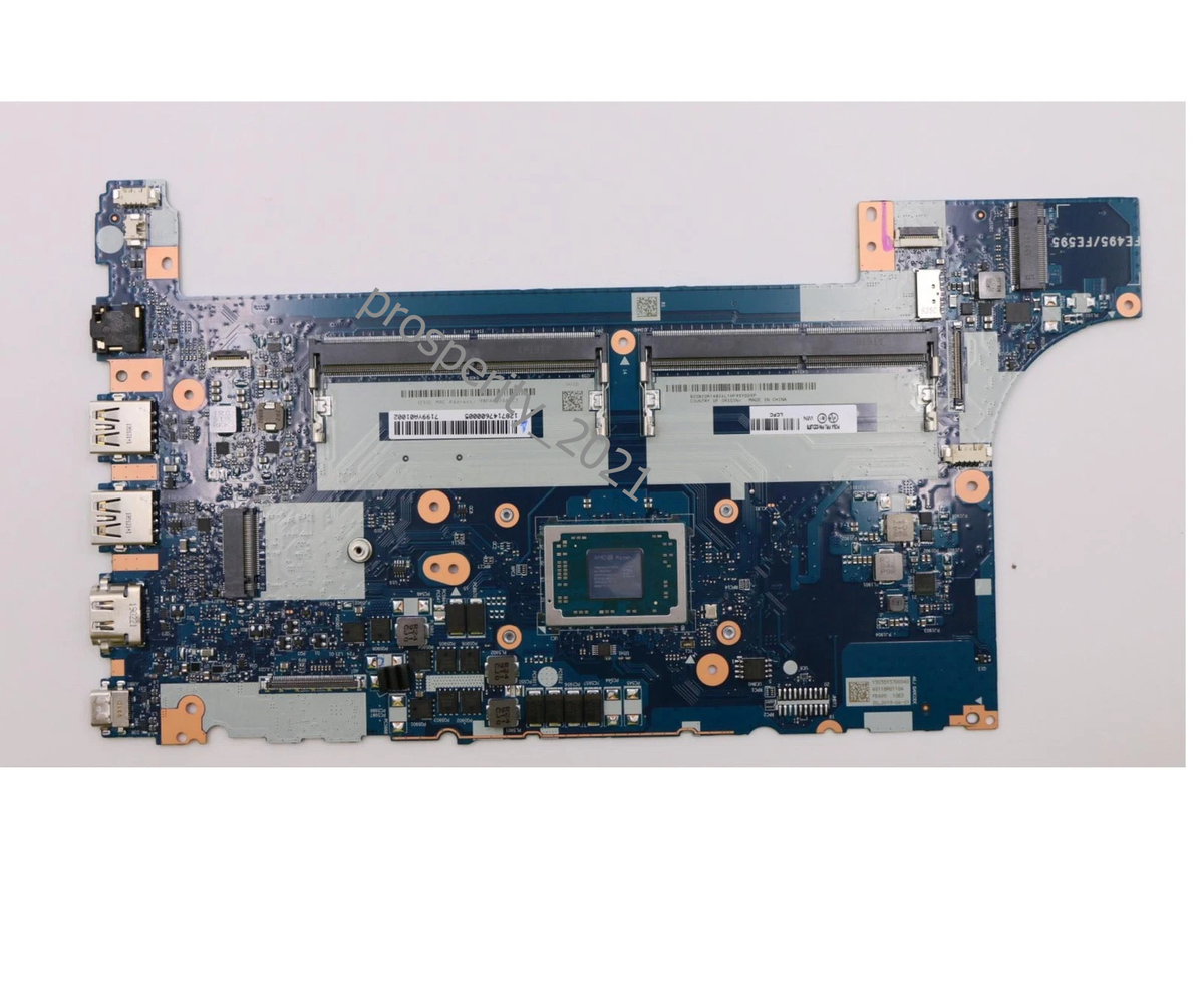 For Lenovo ThinkPad E495 E595 Laptop Motherboard R3-3200 CPU