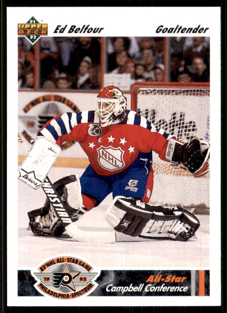 1991-92 Upper Deck #625 Ed Belfour Chicago Blackhawks
