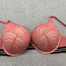 Victoria Secret Bra 36C Push Up Bra Bombshell Plunge