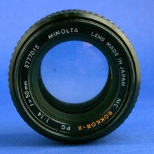 ミノルタ 50mm 1.4 元箱付き Minolta f/1.4 Lenses 50mm Focal for sale - eBay