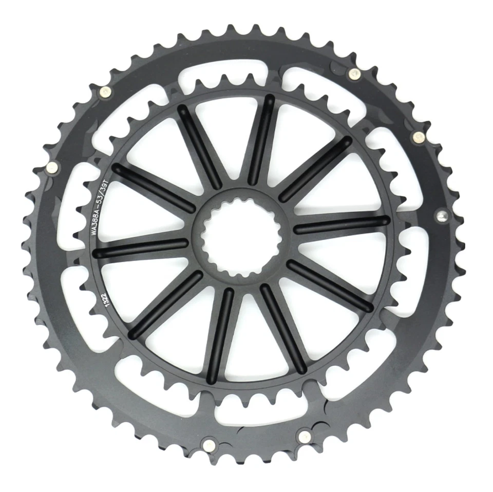Cannondale SpideRing SL 10 Arm Road Chainring Standard 53/39T - KP244 - Image 3 of 4