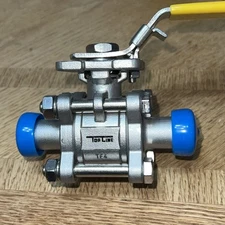 TOP LINE TOP-FLOW TF4 3/4 BALL VALVE CF8M 1000 WOG New
