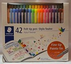 Staedtler Felt Tip Pen Set, Fine Tip 42 ct