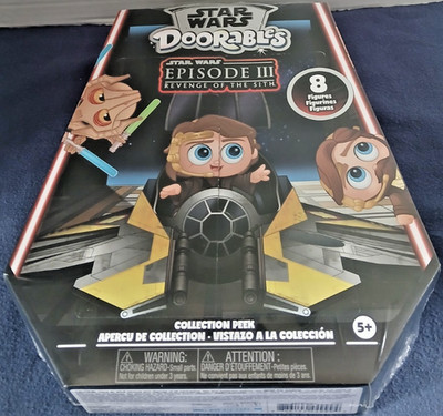 Disney Star Wars Doorables Episode III Revenge of the Sith Mini Figures Set of 8