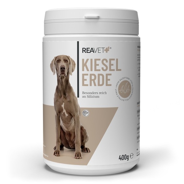 Reavet Kieselerde Hund 400G – Barf Zusatz Hunde, ErgäNzungsfuttermittel-image