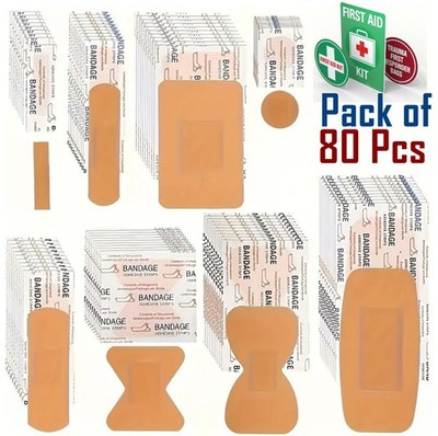 Lot of Bandages for First Aid Emergency Survival Kits & Refill Butterfly Strip