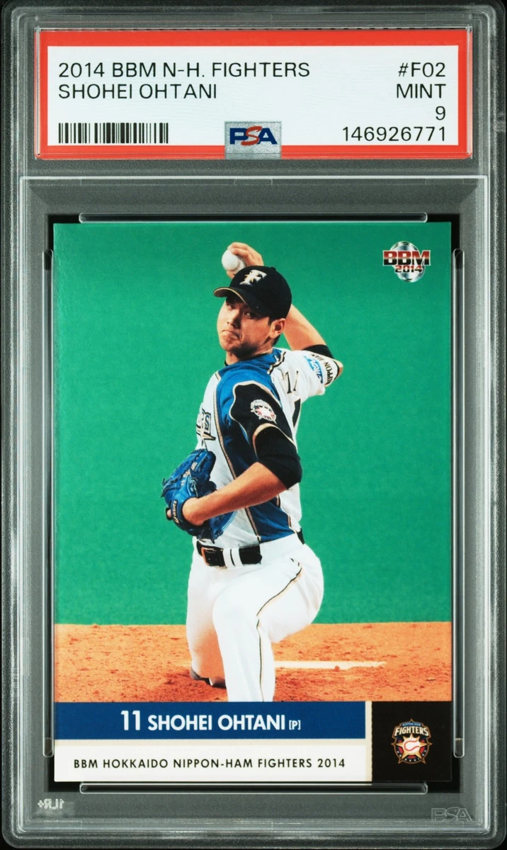 2014 Bbm Hokkaido Nippon-Ham Fighters - Shohei Ohtani #F02 for