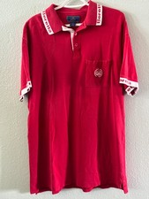 Vintage Beretta Red Polo Shirt Size XL