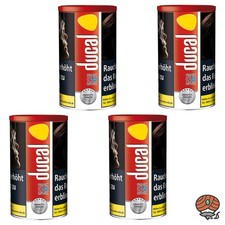 Ducal Red/Rot Feinschnitt-Tabak/Zigarettentabak Dose 4x 168g
