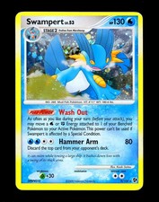 2008 Pokemon SWAMPERT Great Encounters COSMOS HOLO Rare Diamond Pearl Card 9/106 on eBay