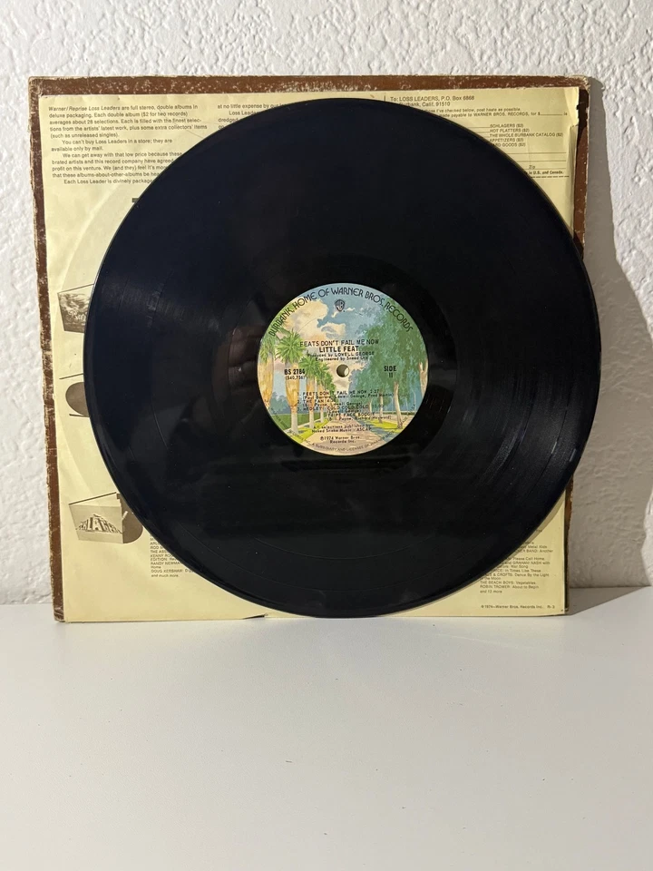 Little Feat – Feats Don’t Fail Me Now LP 1974 Warner Bros BS 2784 VG/VG- Rock Foto 3 de 4