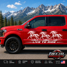 Universal Truck Sides Decals Vinyl Graphics Fits F150 Ram Silverado Sierra Tundr Universal Truck Sides Decals Vinyl Graphics Fits F150 Ram Silverado Sierra Tundr