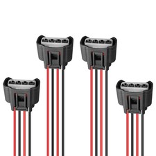 Pack of 4 Ignition Coil Connector, Compatible with T0y0ta Camry Corolla, Scio...