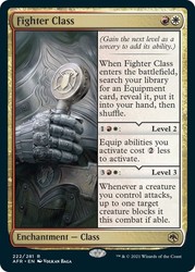 Fighter Class - Foil - Adventures in the Forgotten Realms