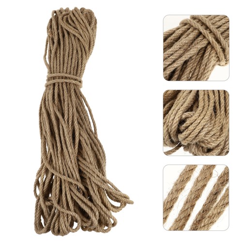 50 Meters Corde Jardinage Arbre À Chat Ficelle En Sisal Pour Chats - Zdjęcie 8 z 16