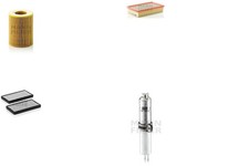 Inspektionspaket Filtersatz XL MANN-FILTER Aktivkohlefilter Leitungsfilter 730