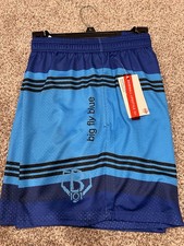 Men’s Baseball Lifestyle 101 Composition Crayon Big Fly Blue Shorts Large