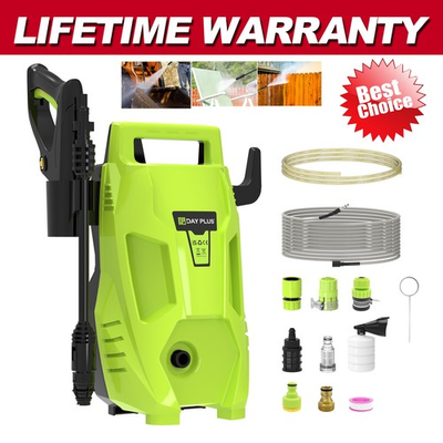 #ad 2025 Electric Pressure Washer Portable Jet Wash 135BAR Car Patio Cleaning Set $68.09