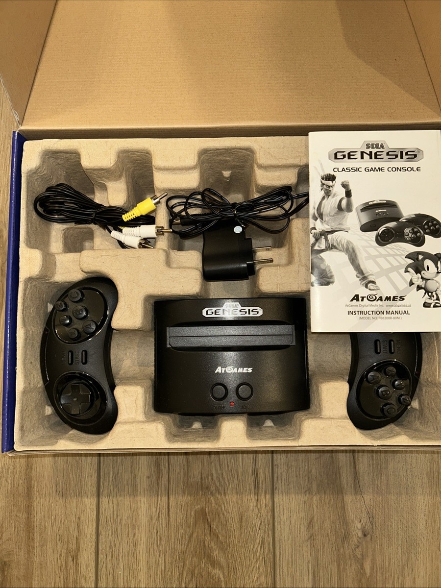 Sega Genesis Classic Console At Games FB200R-80M 80 Games Wireless