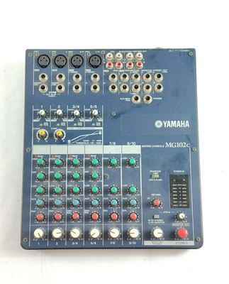 Yamaha MG102c Musikmixer / Mixing ohne Netzteil ungetestet